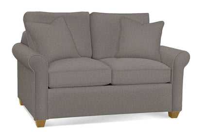 Braxton Culler - Park Lane Full Sleeper Loveseat (Brown Crypton Performance Fabric) - 759-016 veiw 1