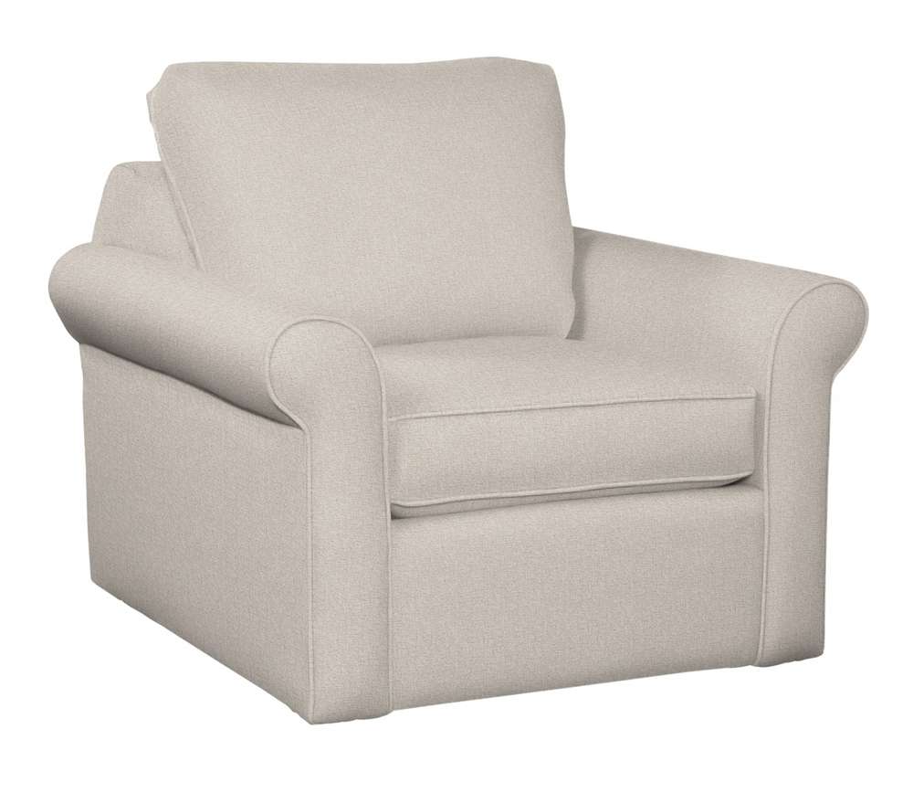 Braxton Culler - Park Lane Swivel Chair (White Crypton Performance Fabric) - 759-005 veiw 1