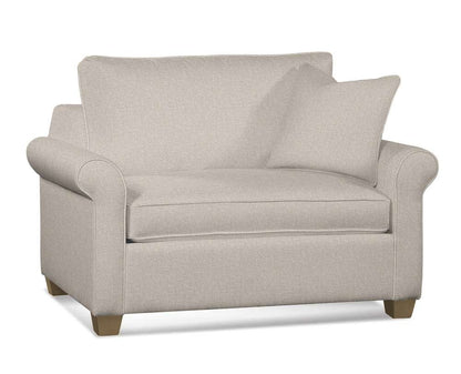 Braxton Culler - Park Lane Twin Sleeper Chair (White Crypton Performance Fabric) - 759-014 veiw 1