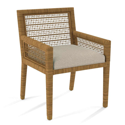 Braxton Culler - Pine Isle Arm Dining Chair (Beige Crypton Performance Fabric) - 1023-029 veiw 1