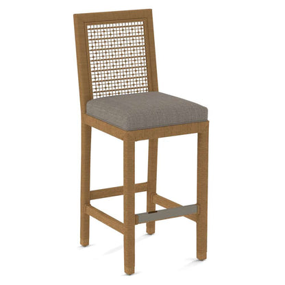 Braxton Culler - Pine Isle Barstool (Brown Crypton Performance Fabric) - 1023-003 veiw 1
