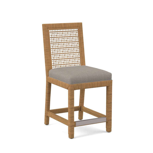 Braxton Culler - Pine Isle Counter Stool (Brown Crypton Performance Fabric) - 1023-012 veiw 1
