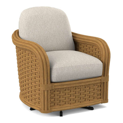 Braxton Culler - Somerset Barrel Swivel Chair (White Crypton Performance Fabric) - 953-005 veiw 1