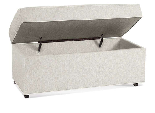 Braxton Culler - Storage Ottoman (White Crypton Performance Fabric) - 546-109 veiw 1