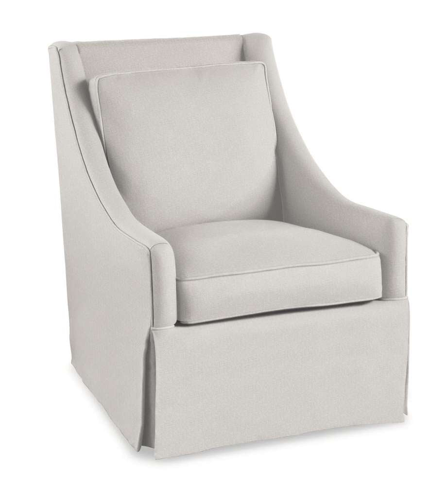 Braxton Culler - Teagan Chair (White Crypton Performance Fabric) - 602-001 veiw 1