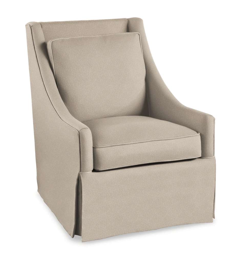 Braxton Culler - Teagan Swivel Chair (Beige Crypton Performance Fabric) - 602-005 veiw 1