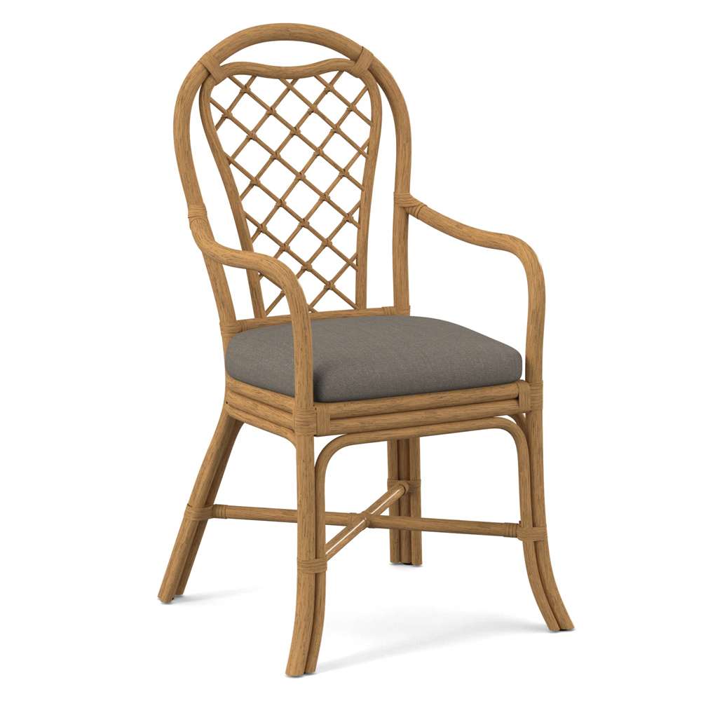 Braxton Culler - Trellis Arm Chair (Brown Crypton Performance Fabric) - 979-029 veiw 1