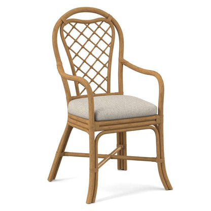 Braxton Culler - Trellis Arm Chair (White Crypton Performance Fabric) - 979-029 veiw 1