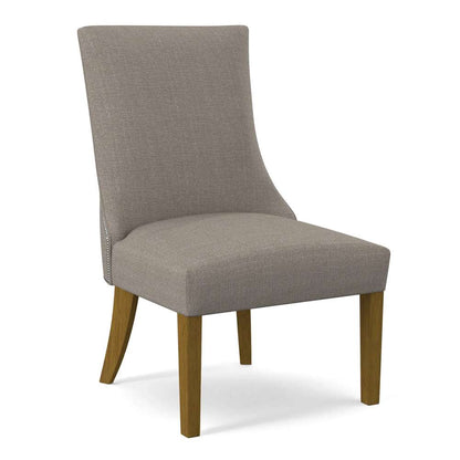 Braxton Culler - Tuxedo Parsons Dining Chair with Nailhead Trim (Brown Crypton Performance Fabric) - 528-028SN veiw 1