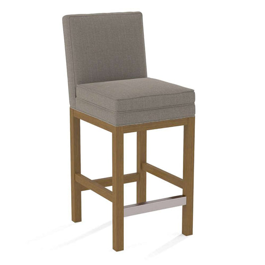 Braxton Culler - Upholstered Top Counter Stool (Brown Crypton Performance Fabric) - B113-012 veiw 1
