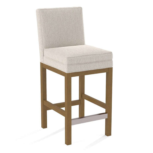 Braxton Culler - Upholstered Top Counter Stool (White Crypton Performance Fabric) - B113-012 veiw 1