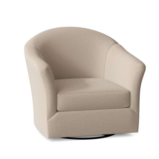 Braxton Culler - Weston Swivel Glider (Beige Crypton Performance Fabric) - 635-002 veiw 1