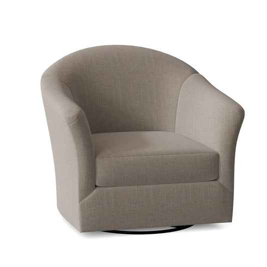 Braxton Culler - Weston Swivel Glider (Brown Crypton Performance Fabric) - 635-002 veiw 1