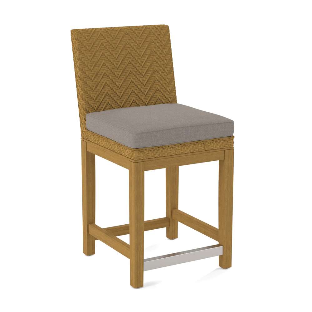 Braxton Culler - Woven Top Counter Stool (Brown Crypton Performance Fabric) - B112-012 veiw 1