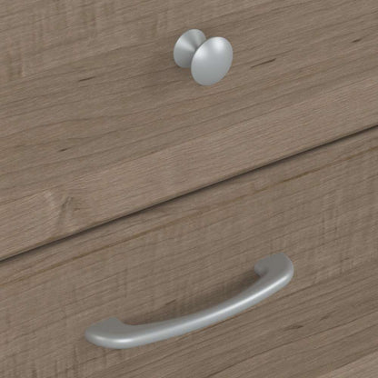 Bush Furniture - Cabot 72W Single Pedestal Desk in Ash Gray - WC31272 veiw 4