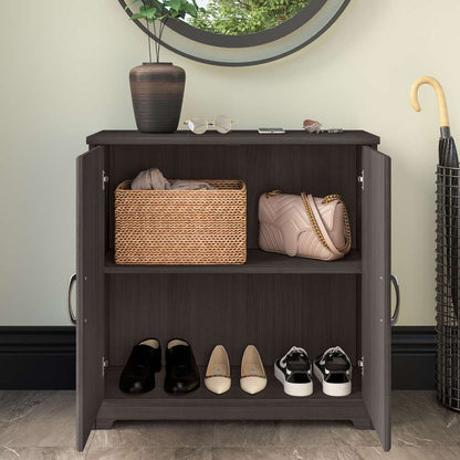 Bush Furniture - Cabot Entryway Storage Cabinet in Heather Gray - WC31798-Z veiw 7