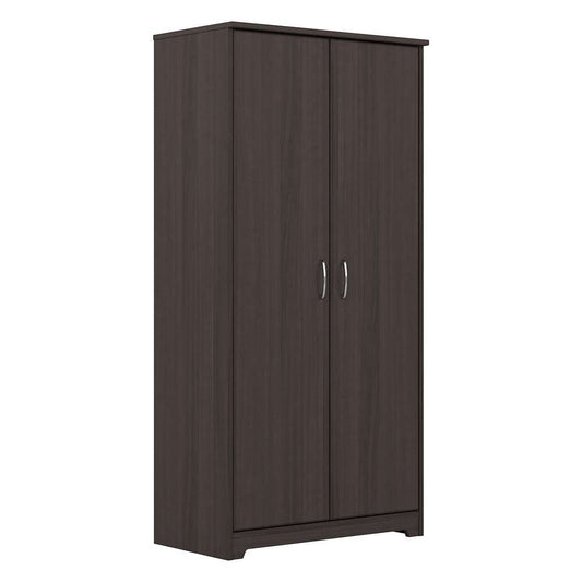 Bush Furniture - Cabot Kitchen Pantry Cabinet in Heather Gray - WC31799-Z veiw 1