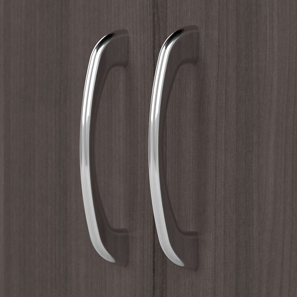 Bush Furniture - Cabot Kitchen Pantry Cabinet in Heather Gray - WC31799-Z veiw 4