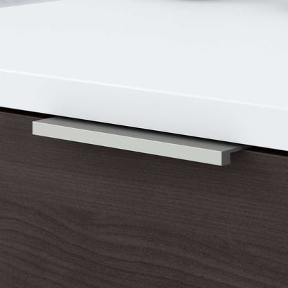 Bush Furniture - Jamestown 2 Drawer Lateral File Cabinet in White and Storm Gray - JTF130SGWHSU veiw 3