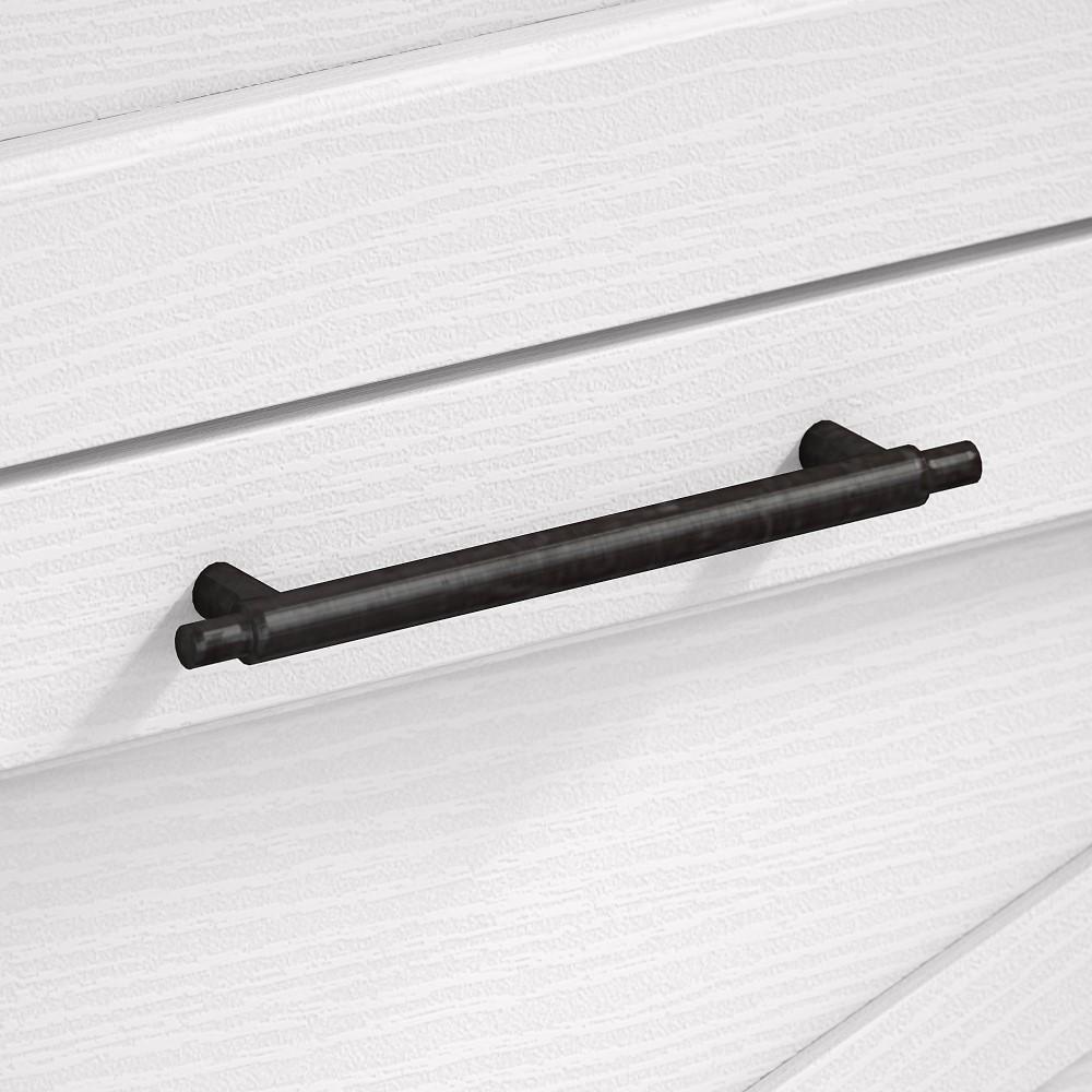 Bush Furniture - Key West 2 Drawer Lateral File Cabinet in Pure White Oak - KWF130WT-03 veiw 3