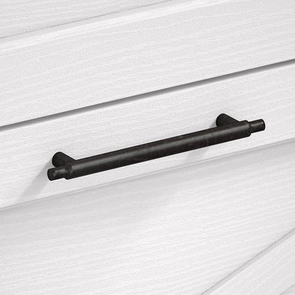 Bush Furniture - Key West 2 Drawer Lateral File Cabinet in Pure White Oak - KWF130WT-03 veiw 3