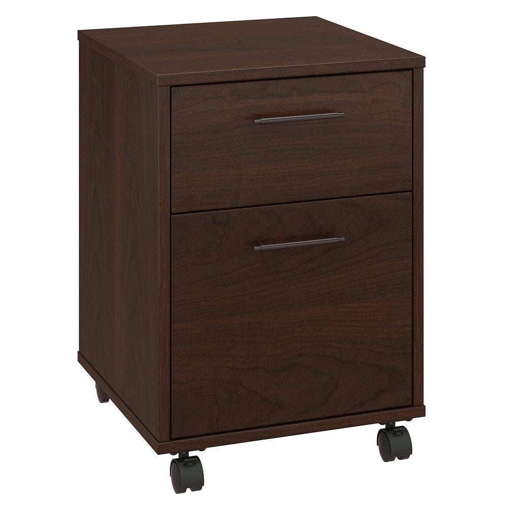 Bush Furniture - Key West 2 Drawer Mobile File Cabinet in Bing Cherry - KWF116BC-03 veiw 1