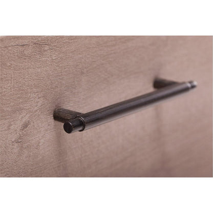 Bush Furniture - Key West 2 Drawer Mobile File Cabinet in Washed Gray - KWF116WG-03 veiw 3