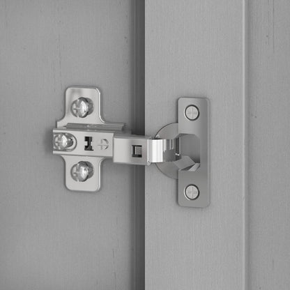 Bush Furniture - Salinas 55W Corner Desk with Storage in Cape Cod Gray - SAD155CG-03 veiw 4