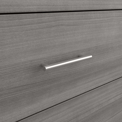 Bush Furniture - Somerset 6 Drawer Dresser in Platinum Gray - STS160PGK veiw 5