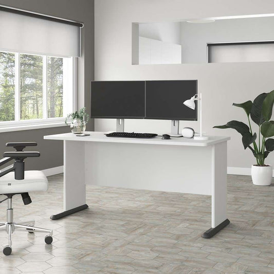Bush Furniture - Studio A 60W Computer Desk in White - SDD160WH veiw 1