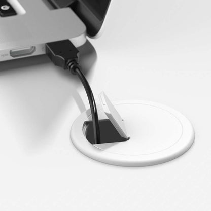 Bush Furniture - Studio A 60W Computer Desk in White - SDD160WH veiw 4