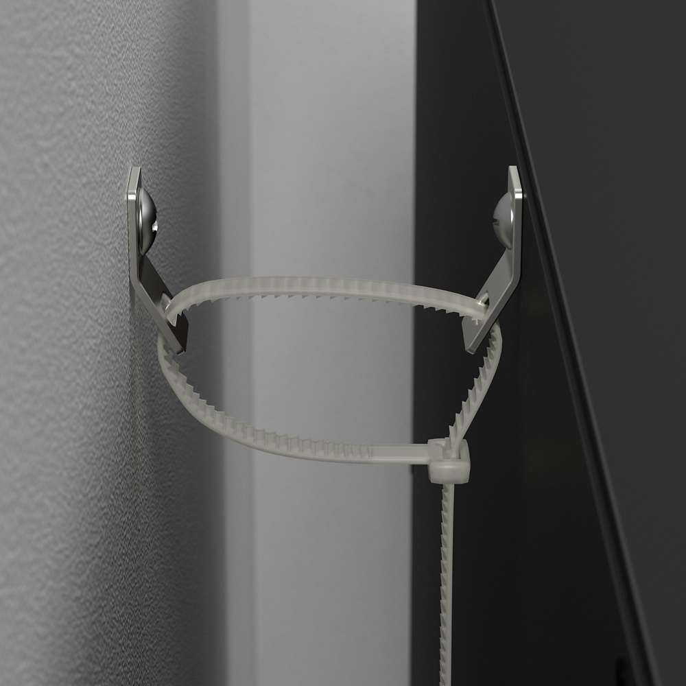 Bush Furniture - Universal 5 Shelf Bookcase in Black (Set of 2) - UB003BL veiw 4