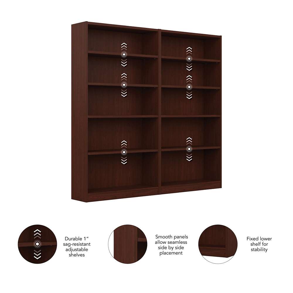 Bush Furniture Universal Bookcase - Thumbnail 2