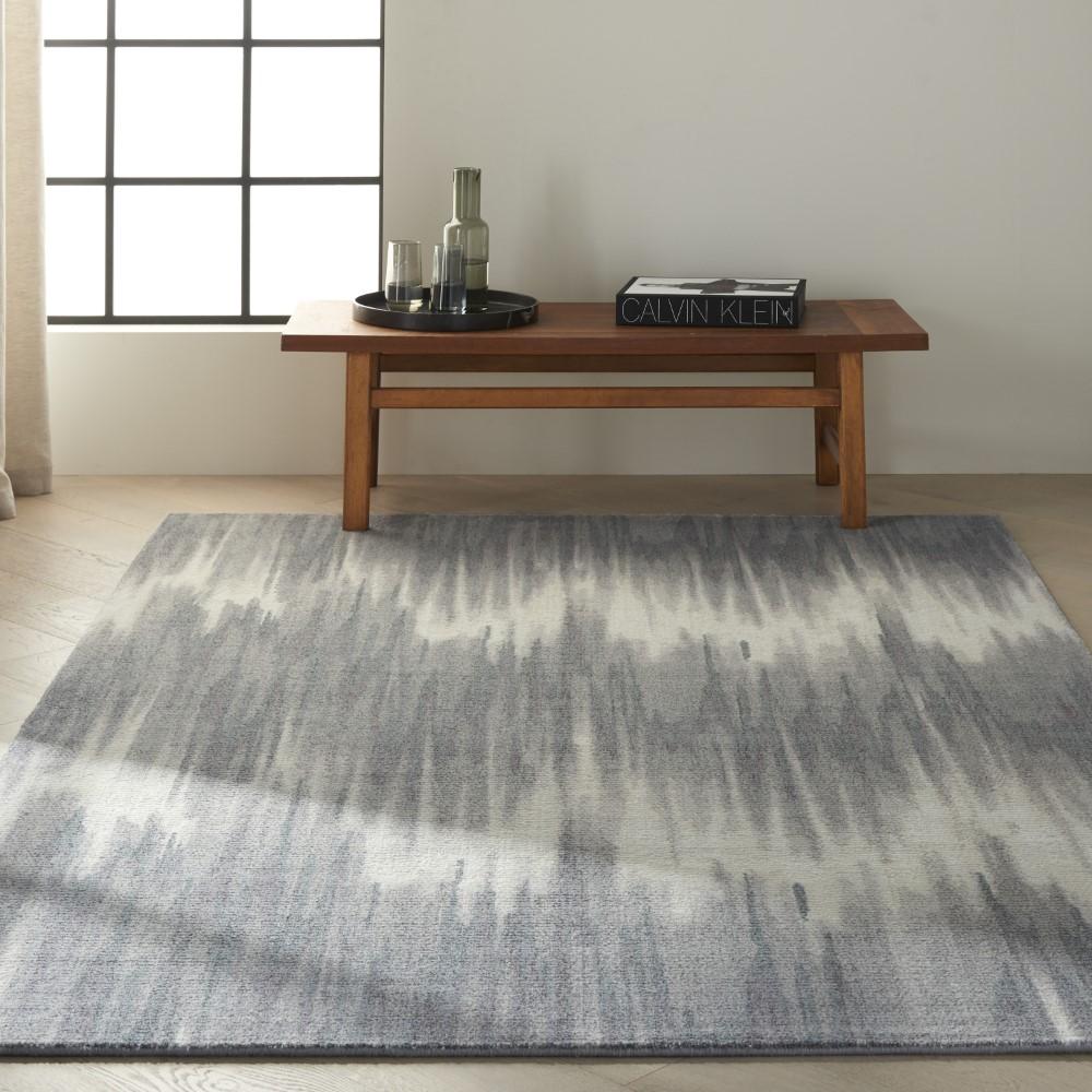 Calvin Klein - Home Gradient Grey 56in x 8 Area Rug - GDT02-99446318442 - CLOSEOUT veiw 2