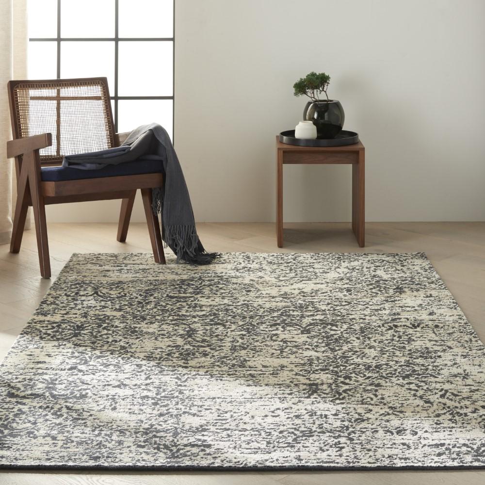 Calvin Klein - Home Maya MAY08 Hematite 35in x 55in Area Rug - MAY08-99446257581_CLOSEOUT veiw 2