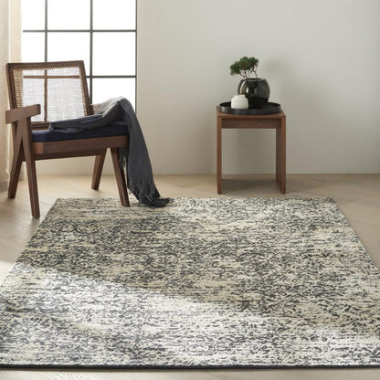 Calvin Klein - Home Maya MAY08 Hematite 35in x 55in Area Rug - MAY08-99446257581_CLOSEOUT veiw 2