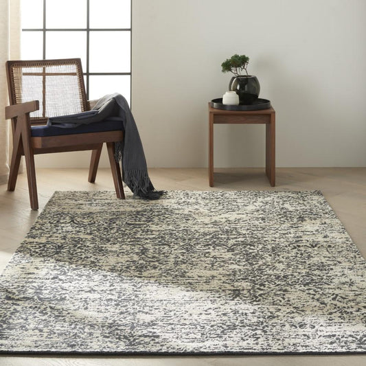 Calvin Klein - Home Maya MAY08 Hematite 35in x 55in Area Rug - MAY08-99446257581_CLOSEOUT veiw 2