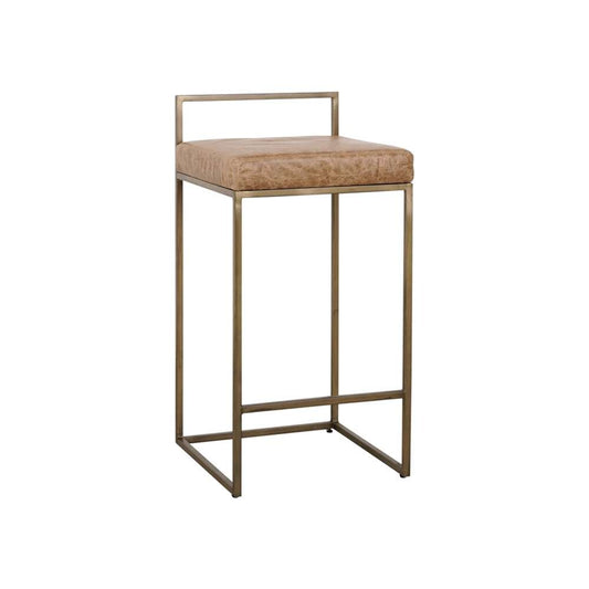 Classic Home - Belfort 26in Counter Stool Chestnut - 53001942 veiw 1