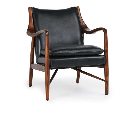 Classic Home - Kiannah Club Chair Black - 53003995 veiw 1