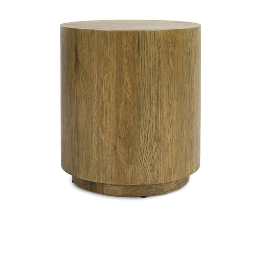 Classic Home - Layne 20in Round End Table Light Brown - 51031412 veiw 1