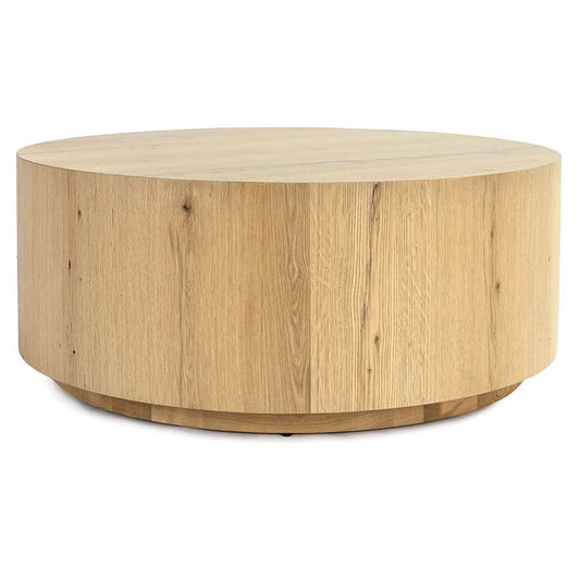 Classic Home - Layne 42in Round Coffee Table w/Casters Natural - 51031410 veiw 1