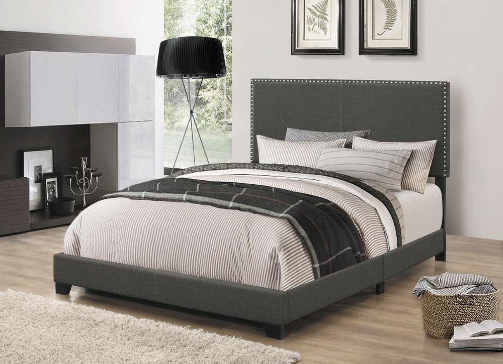 Coaster -  Boyd Upholstered Bed E King Bed - 350061KE veiw 1