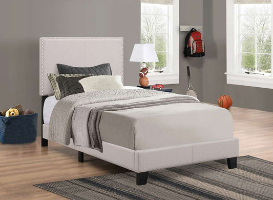 Coaster -  Boyd Upholstered Bed Twin Bed - 350051T veiw 1