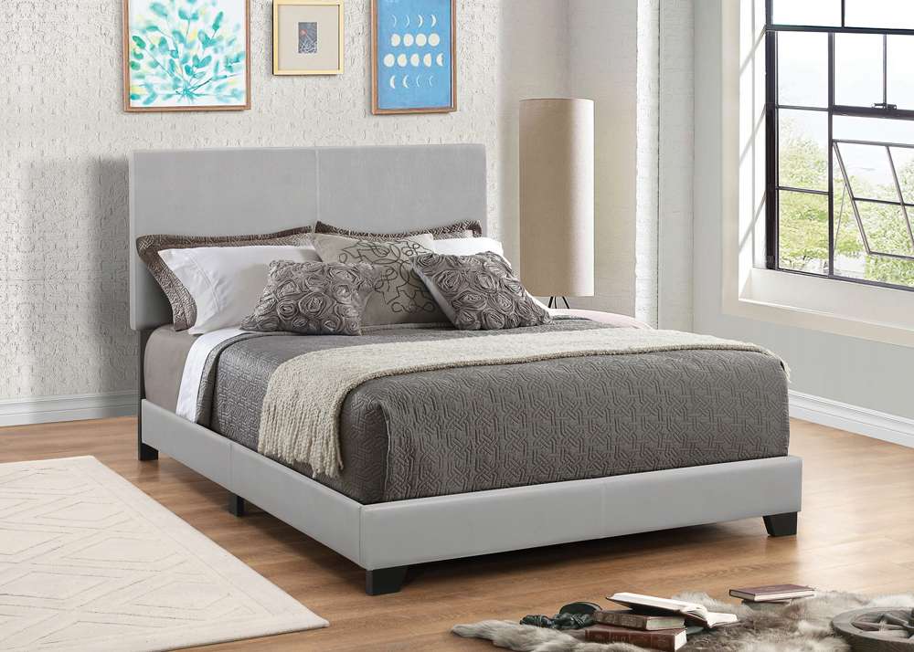 Coaster -  Dorian Upholstered Bed Queen Bed - 300763Q veiw 1