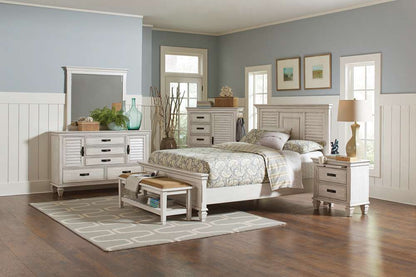 Coaster -  Franco Queen Bed - 205331Q veiw 2