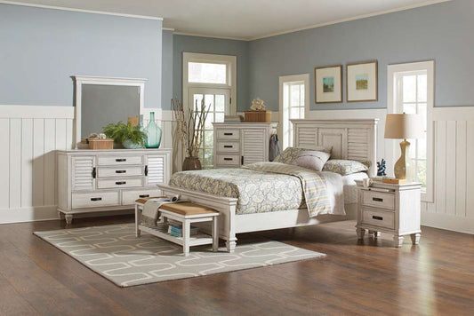 Coaster -  Franco Queen Bed - 205331Q veiw 2