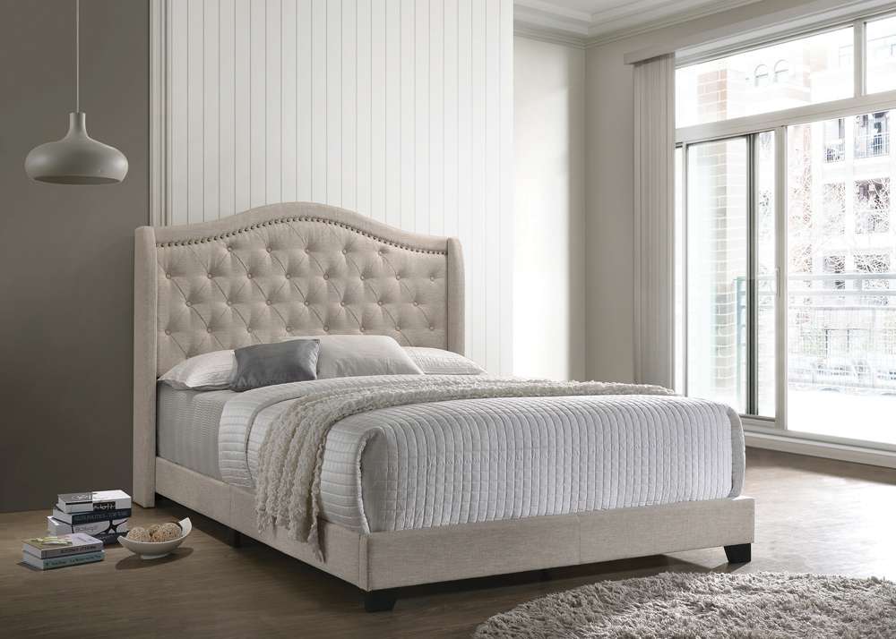Coaster -  Sonoma Upholstered Bed E King Bed - 310073KE veiw 1