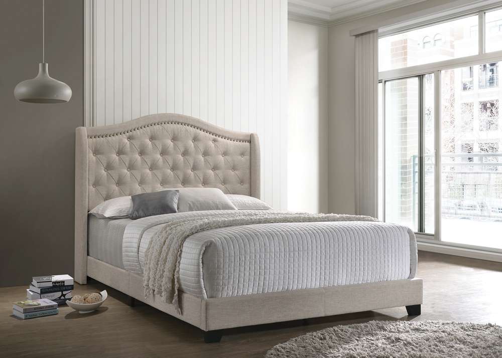Coaster -  Sonoma Upholstered Bed Queen Bed - 310073Q veiw 1