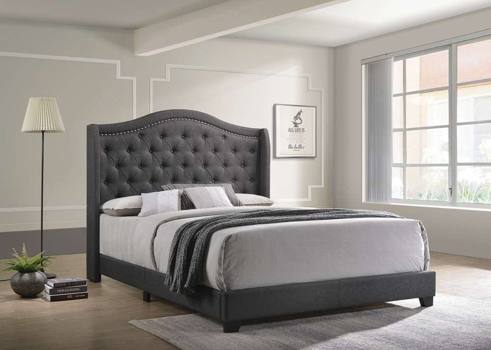 Coaster -  Sonoma Upholstered Bed Queen Bed - 310072Q veiw 1