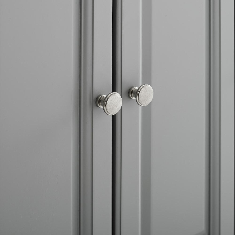 Crosley Furniture - Alexandria Granite Top Kitchen Island/Cart Gray/Gray - KF30203AGY veiw 5